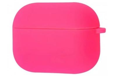 Чохол для навушників Infinity NN Airpods Pro 2 Silicone Case Full with Carbine Bright Pink
