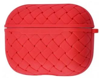 Чохол для навушників Infinity NN AirPods Pro Weaving Case with Carbine Red