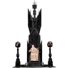 Колекційна фігурка Weta Workshop LORD OF THE RINGS Saruman the White on Throne Statue 1/6 scale 110 см (860103269)