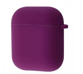 Чохол для навушників Infinity NN Airpods1/2 Silicone Case Full with Carbine Purple