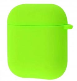 Чохол для навушників Infinity NN Airpods1/2 Silicone Case Full with Carbine Lime Green