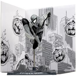 Колекційна фігурка McFarlane MARVEL Spider-Man - Collectible with Scene - Gold Label (14829)