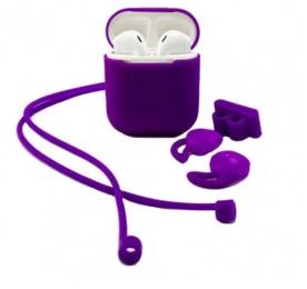 Чохол для навушників XO Silicone Case для Apple AirPods 1/2 Violet