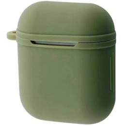 Чохол для навушників Infinity NN Airpods1/2 Silicone Case Shock Proof Army Green