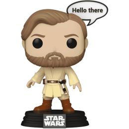 Колекційна фігурка Funko POP Star Wars: Sayings  -  Obi-Wan Kenobi Hello There (889698835954)