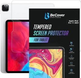 Захисне скло BeCover для Apple iPad Pro 11 2021 Transparent