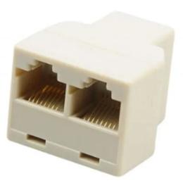 Сплітер Atcom UTP, 8P8C - RJ-45 1port (female) to 2port (femal (12450)