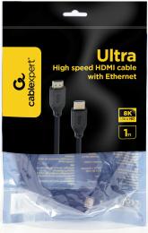 Відео-кабель Cablexpert CC-HDMI8K-1M HDMI(тато)HDMI(тато), 1 m