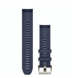 Ремінець для смарт-годинника Garmin для MARQ GEN2 QuickFit 22 mm Silicone Strap Navy (010-13225-02)