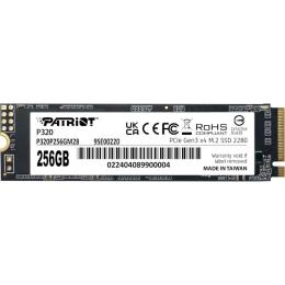Внутрішній SSD диск Patriot 256GB P320 M.2 2280 PCIe 3.0 x4 NVMe TLC (P320P256GM28) (Вживаний)
