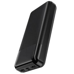 Зовнішній портативний акумулятор Hoco J72A 20000mAh Black 20W Easy travel