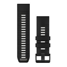 Ремінець для смарт-годинника Garmin Silicone Band для Fenix 8 QuickFit 26 mm Black (010-13393-02)