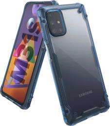 Чохол-накладка Ringke Fusion X для Samsung Galaxy M317 M31s Blue
