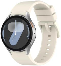 Ремінець для смарт-годинника BeCover Tape для Samsung Galaxy Watch (20mm) 3 41mm/4 40mm-44mm/5 40-44mm/6 40-44mm/7 40-44mm Cream (712054)