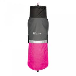 Попона Pet Fashion Roy для собак малиновий/сірий 6XL (PR243287)