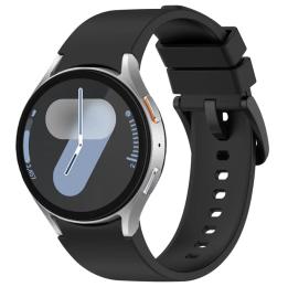 Ремінець для смарт-годинника BeCover Tape для Samsung Galaxy Watch (20mm) 3 41mm/4 40mm-44mm/5 40-44mm/6 40-44mm/7 40-44mm Black (712052)