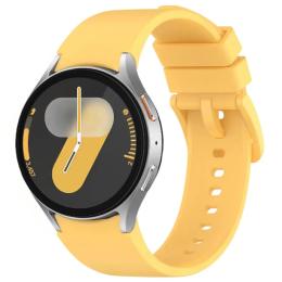 Ремінець для смарт-годинника BeCover Tape для Samsung Galaxy Watch (20mm) 3 41mm/4 40mm-44mm/5 40-44mm/6 40-44mm/7 40-44mm Yellow (712064)