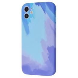 Чохол-накладка WAVE Watercolor Case (TPU) для iPhone 11 Blue