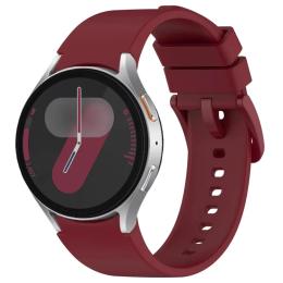 Ремінець для смарт-годинника BeCover Tape для Samsung Galaxy Watch (20mm) 3 41mm/4 40mm-44mm/5 40-44mm/6 40-44mm/7 40-44mm Wine Red (712061)