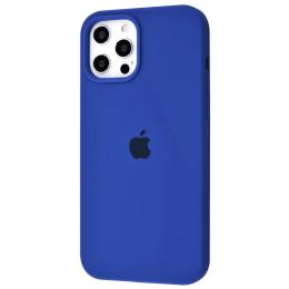 Чохол-накладка Infinity Silicone Case Full Cover для iPhone 12 Pro Max Delft Blue