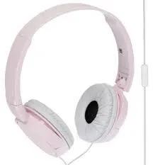 Навушники накладні провідні з мікрофоном Sony MDR-ZX110AP Pink