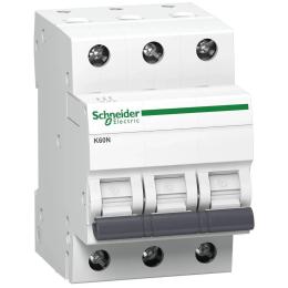 Автоматичний вимикач Schneider Electric Acti9 K60N 3P 6A C 6кA (A9K02306)