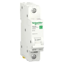 Автоматичний вимикач Schneider Electric RESI9 6kA 1P 10A B (R9F02110)