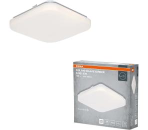 Світлодіодний світильник OSRAM CEILING SQUARE 12Вт 4000K 960Лм with motion detector (4099854648328)