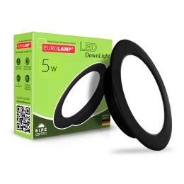 Світлодіодний світильник Eurolamp LED-DLR-5/4 (new) Downlight 5W 370lm 4000K