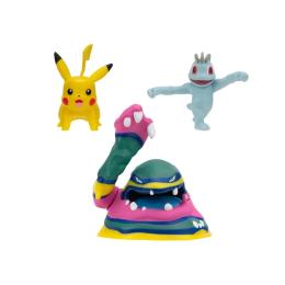 Ігрова фігурка Pokemon W19  -  МАЧОП, ПІКАЧУ, АЛОЛА МАК