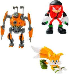 Ігрова фігурка Sonic Prime ЕҐФОРСЕР, НАКЛЗ, ТЕЙЛЗ (3 фiгурки, 6, 5 cm)
