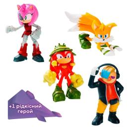 Ігрова фігурка Sonic Prime ПРИГОДИ НАКЛЗА (5 фiгурок, 6, 5 cm)
