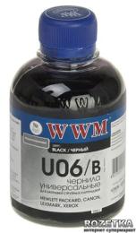 Чорнило для принтера WWM U06 Canon/HP/Lexmark/Xerox 200 мл Black (U06/B)