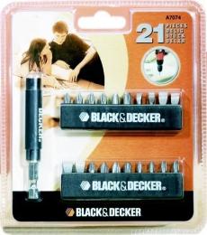 Набір біт Black+Decker A7074