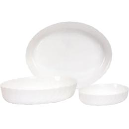 Форма для запікання LUMINARC SMART CUISINE TRIANON НАБІР овал. 36X29см/32х24 см/22х16 см (P7773)