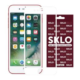 Захисне скло SKLO 3D Full Glue для Apple iPhone 7 Plus/8 Plus White