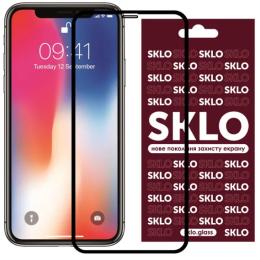 Захисне скло SKLO 3D Full Glue для Apple iPhone 11 Pro Max/XS Max Transparent