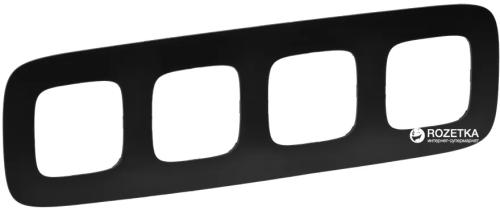 Рамка для вимикачів Legrand Valena Allure 754404 Black 7 поста