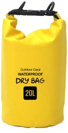 Гермомішок ArmorStandart Waterproof Outdoor Gear 20L Yellow (ARM59239)
