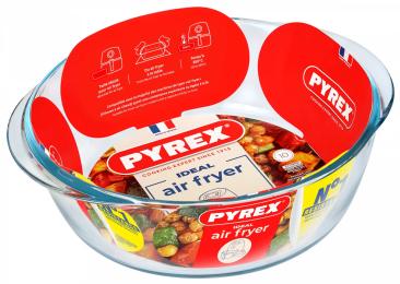 Форма для запікання PYREX AIRFRYER круг. 26x23x8 см 2.3л (208B100/7948)