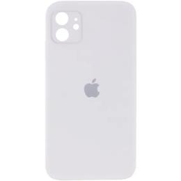 Чохол-накладка EpiK Silicone Case Square Full Camera Protective (AA) для iPhone 11 White