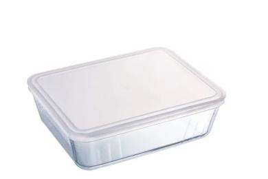 Форма для запікання PYREX Cook&amp;Freez з криш. прямокут. 22х17х6 1.5л (242P000/7946)