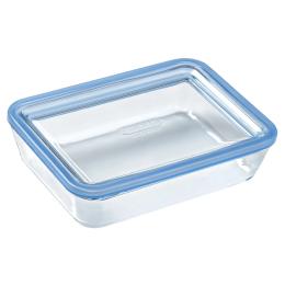 Форма для запікання PYREX Pure Glass 0.8 л прямокут. 19x14x5см скл. кришка (241A000/8046)