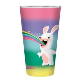 Склянка Abystyle LAPIN CRETINS Rainbow Rabbids (Скажені кролики) 400 мл (ABYVER178)
