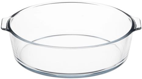 Форма для запікання Ardesto Black Mars 23x20.8x7см кругла Transparent (AR2401BGB)