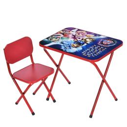 Дитячий стіл складний зі стільчиком Bambi M 5961-3 червоний