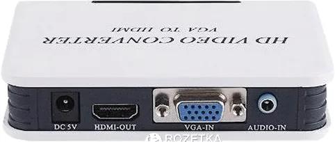 Перехідник VALUE S0062 VGA (мама) - HDMI (мама)