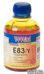 Чорнило для принтера WWM E83 Epson Stylus Photo T50/P50/PX660 200 мл Yellow (E83/Y)