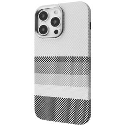Чохол-накладка Proove Gleam Case with Magnetic Ring для Apple iPhone 15 Pro Max Picture White Borders