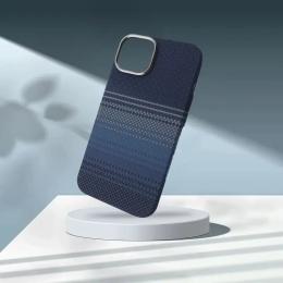 Чохол-накладка Proove Gleam Case with Magnetic Ring для Apple iPhone 15 Pro Picture Blue Stripes